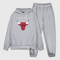 Мужской костюм oversize хлопок Chicago bulls