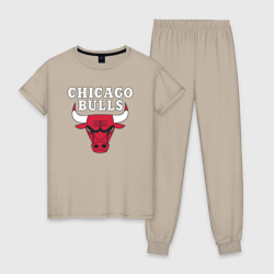 Женская пижама хлопок Chicago bulls