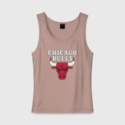 Женская майка хлопок Chicago bulls