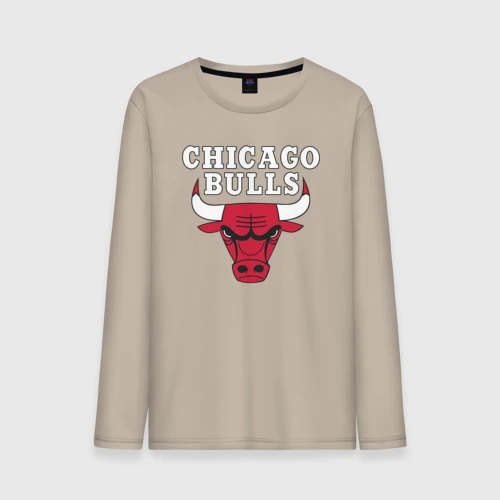 Мужской лонгслив хлопок Chicago bulls