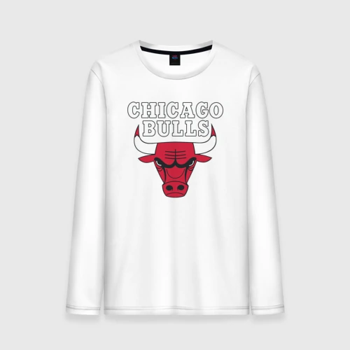 Мужской лонгслив хлопок Chicago bulls