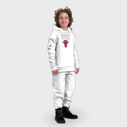 Детский костюм хлопок Oversize Chicago bulls - фото 2