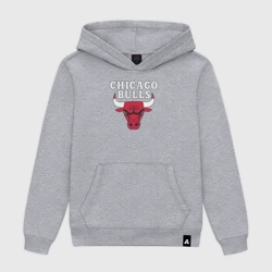 Женская толстовка хлопок Chicago bulls