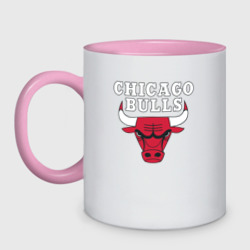 Кружка двухцветная Chicago bulls