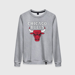 Женский свитшот хлопок Chicago bulls