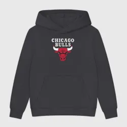 Мужская толстовка без начеса хлопок Chicago bulls
