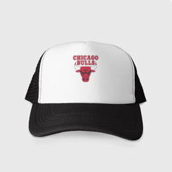 Кепка тракер с сеткой Chicago bulls Чикаго буллс
