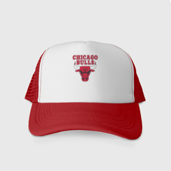 Кепка тракер с сеткой Chicago bulls Чикаго буллс