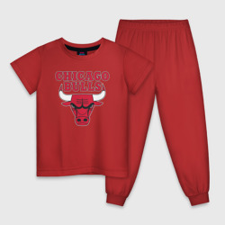 Детская пижама хлопок Chicago bulls Чикаго буллс