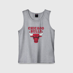 Детская майка хлопок Chicago bulls Чикаго буллс