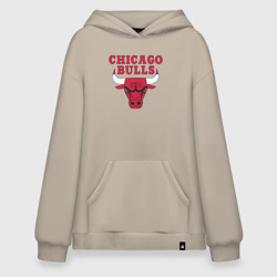 Худи SuperOversize хлопок Chicago bulls Чикаго буллс