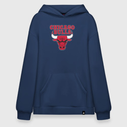 Худи SuperOversize хлопок Chicago bulls Чикаго буллс