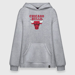 Худи SuperOversize хлопок Chicago bulls Чикаго буллс