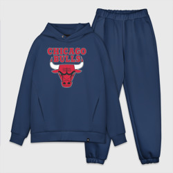 Мужской костюм oversize хлопок Chicago bulls Чикаго буллс