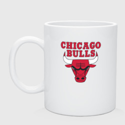 Кружка керамическая Chicago bulls Чикаго буллс