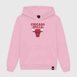 Женская толстовка хлопок Chicago bulls Чикаго буллс