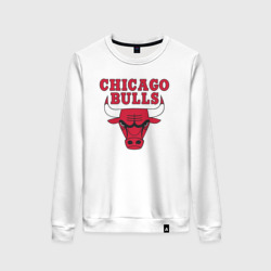 Женский свитшот хлопок Chicago bulls Чикаго буллс