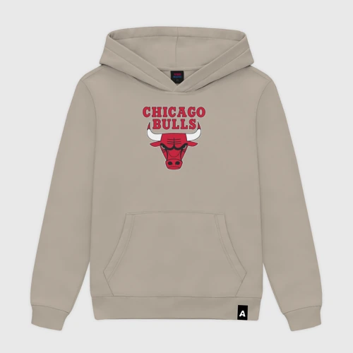 Мужская толстовка хлопок Chicago bulls Чикаго буллс