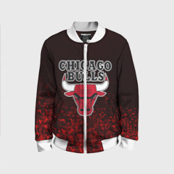 Детский бомбер 3D Chicago bulls Чикаго буллс