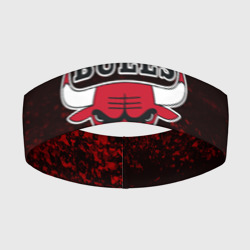 Повязка на голову 3D Chicago bulls Чикаго буллс