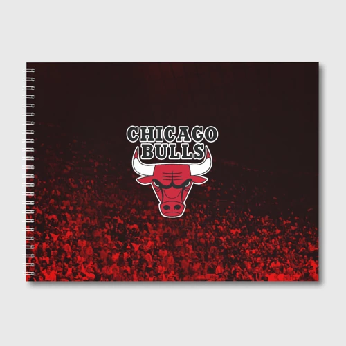 Альбом для рисования Chicago bulls Чикаго буллс