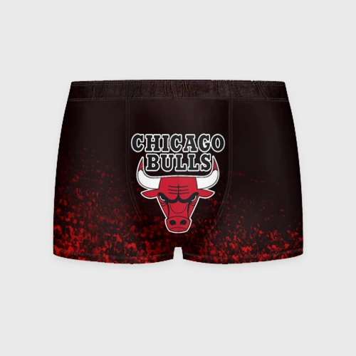 Мужские трусы 3D Chicago bulls Чикаго буллс