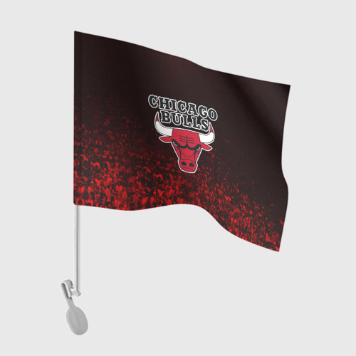 Флаг для автомобиля Chicago bulls Чикаго буллс