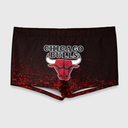 Мужские купальные плавки 3D Chicago bulls Чикаго буллс