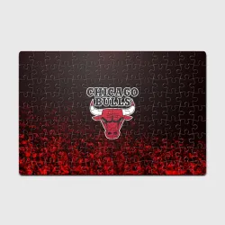 Головоломка Пазл магнитный 126 элементов Chicago bulls Чикаго буллс