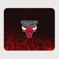 Прямоугольный коврик для мышки Chicago bulls Чикаго буллс