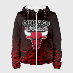 Женская куртка 3D Chicago bulls Чикаго буллс