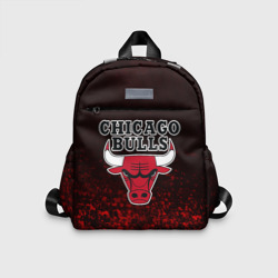 Детский рюкзак 3D Chicago bulls Чикаго буллс