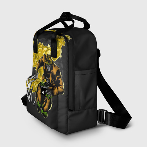 Женский рюкзак 3D с принтом Dio & Za Warudo, фото на моделе #1