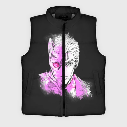 Мужской жилет утепленный 3D Kira & Killer Queen