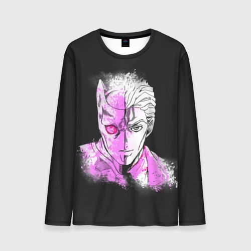 Мужской лонгслив 3D Kira & Killer Queen