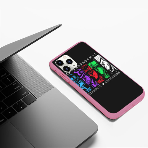 Чехол для iPhone 11 Pro Max матовый с принтом JoJo Bizarre Adventure, фото #5