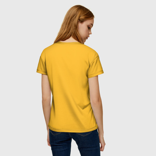 Женская футболка 3D с принтом Приключения ДжоДжо, вид сзади #2
