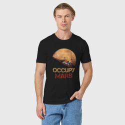 Мужская футболка хлопок Захватить Марс - фото 2