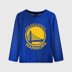 Детский лонгслив 3D Golden state warriors