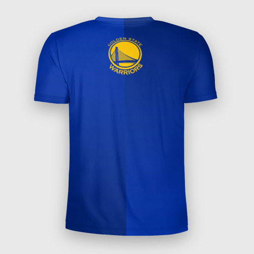 Мужская футболка 3D Slim Golden state warriors, цвет 3D печать - фото 2