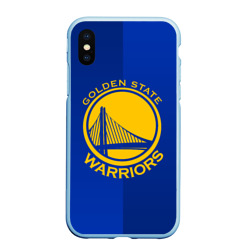 Чехол для iPhone XS Max матовый Golden state warriors