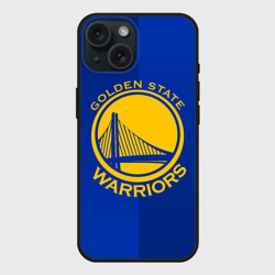 Чехол силиконовый для Apple iPhone 15 матовый Golden state warriors