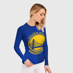 Женский рашгард 3D Golden state warriors - фото 2