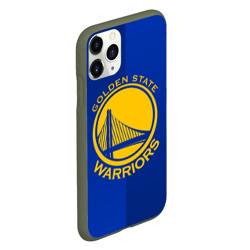 Чехол для iPhone 11 Pro матовый Golden state warriors - фото 2