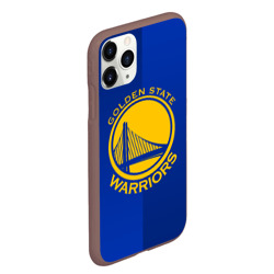 Чехол для iPhone 11 Pro Max матовый Golden state warriors - фото 2