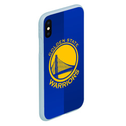 Чехол для iPhone XS Max матовый Golden state warriors - фото 2