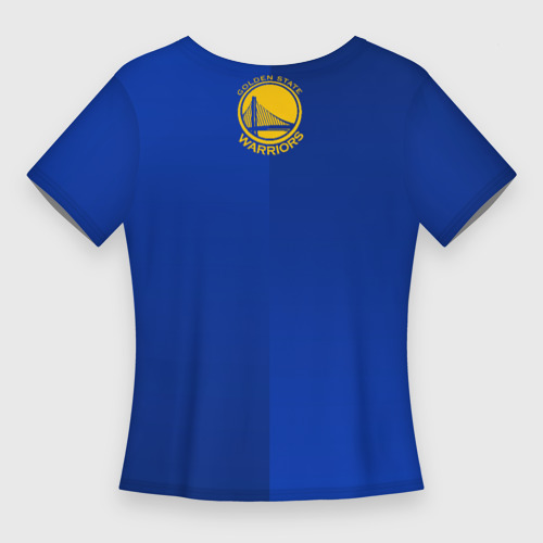 Женская футболка 3D Slim Golden state warriors - фото 2