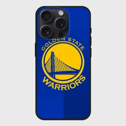 Чехол силиконовый для Apple iPhone 15 Pro матовый Golden state warriors