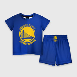 Детский костюм с шортами 3D Golden state warriors