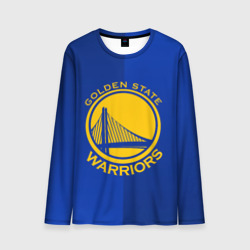 Мужской лонгслив 3D Golden state warriors